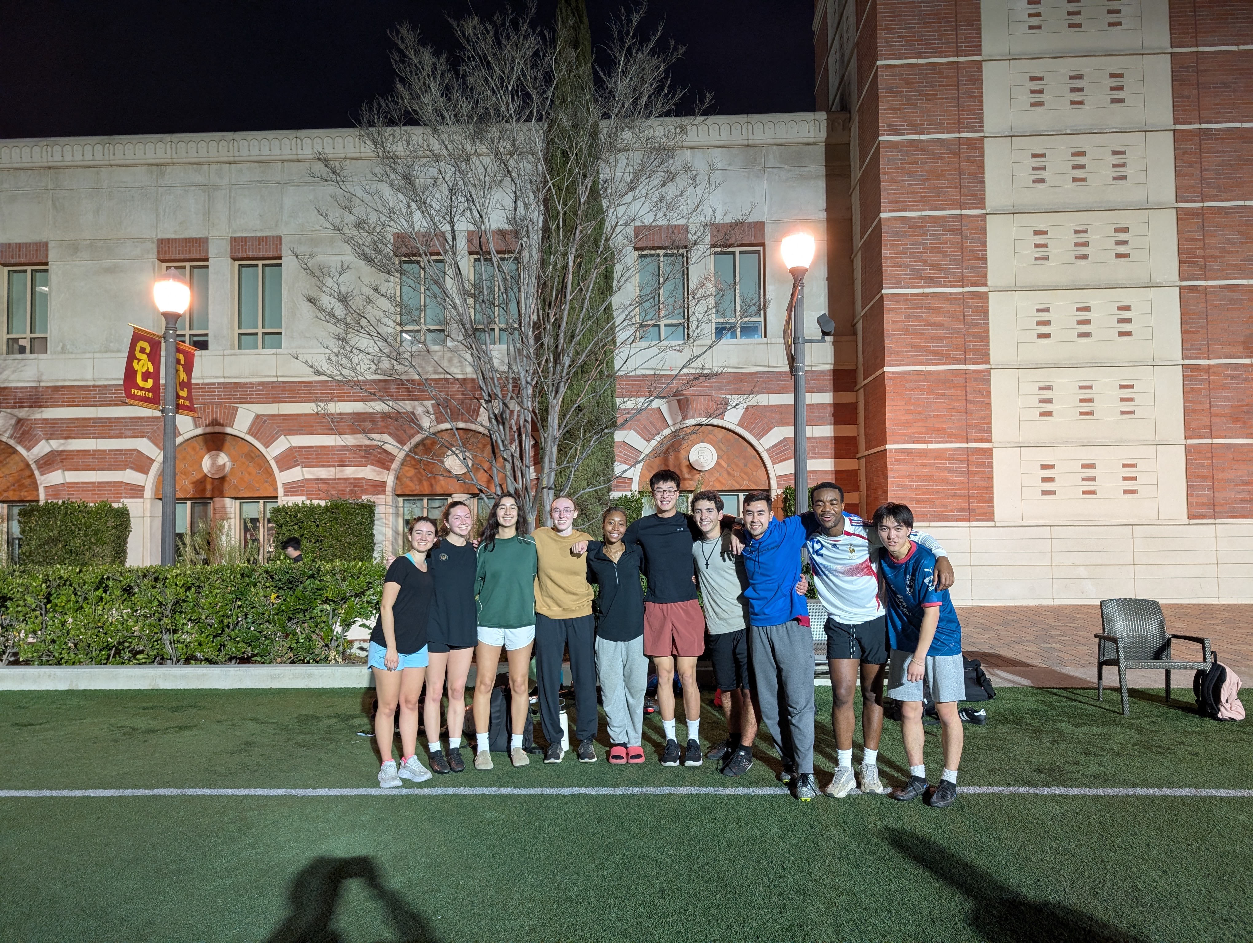 Team celebration